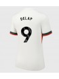 Chelsea Liam Delap #9 Replika Borta Kläder Dam 2025-26 Kortärmad